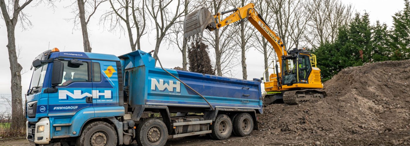 More than 2,500 tonnes of crushed demolition material recycled to provide firm foundations for Edinburgh’s new Social Bite Village