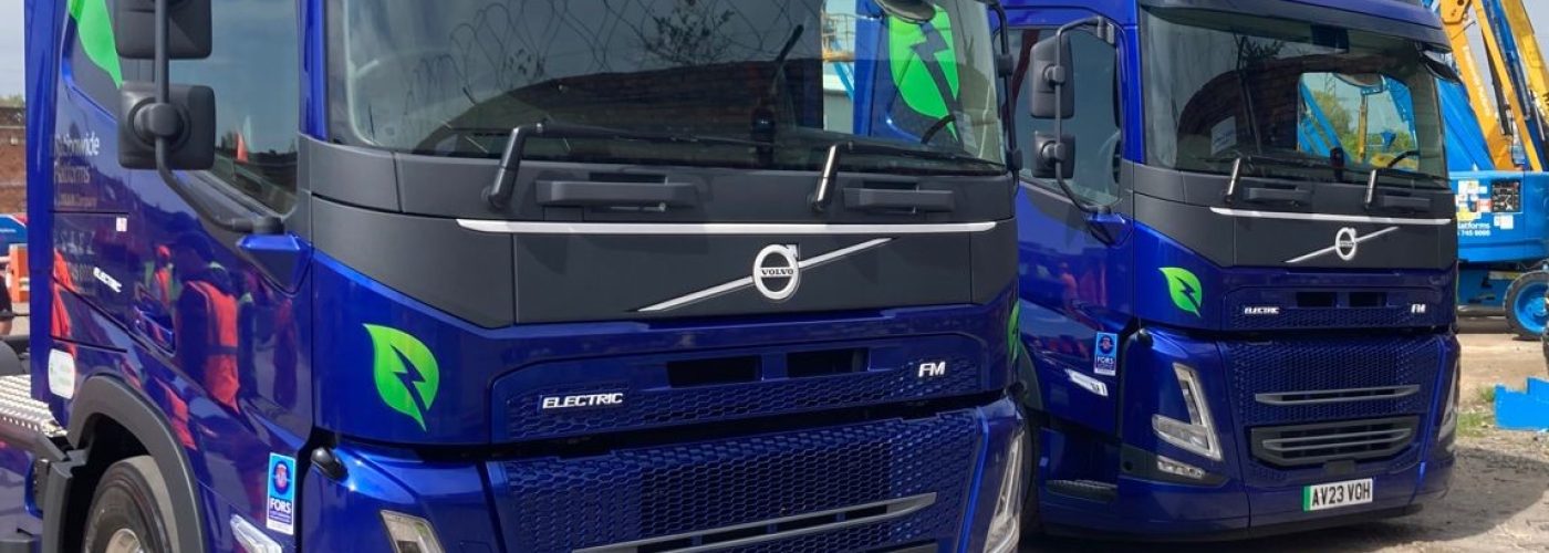 Nationwide Platforms raises the bar with UK's first Volvo FM electric pairing