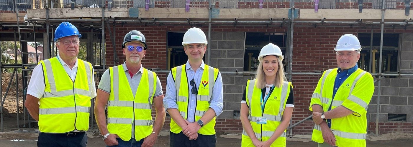 VIVID welcomes NFDC members to New Milton affordable homes scheme
