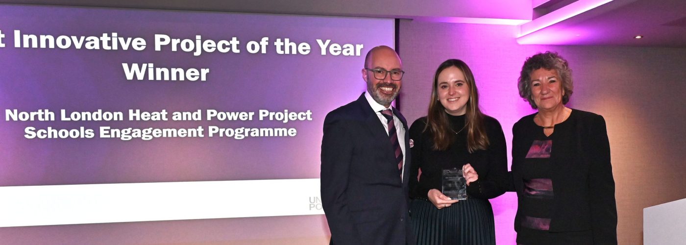 North London Heat and Power Project scoops national economic development award for Schools Engagement Programme