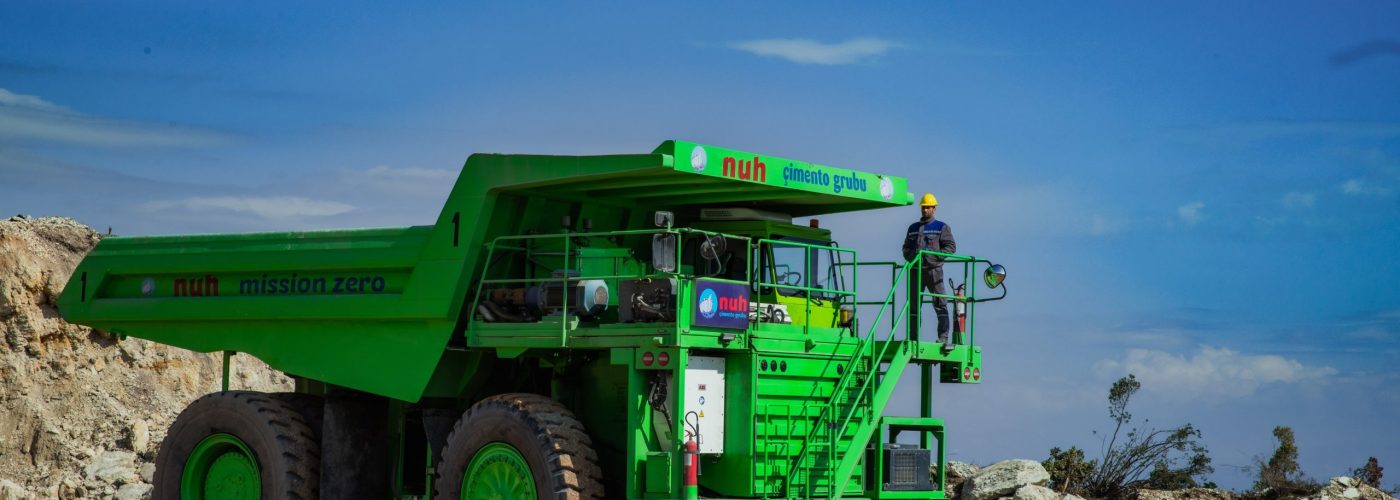 Nuh Cement and ABB complete retrofit of haul truck from diesel to zero-emission, fully electric propulsion