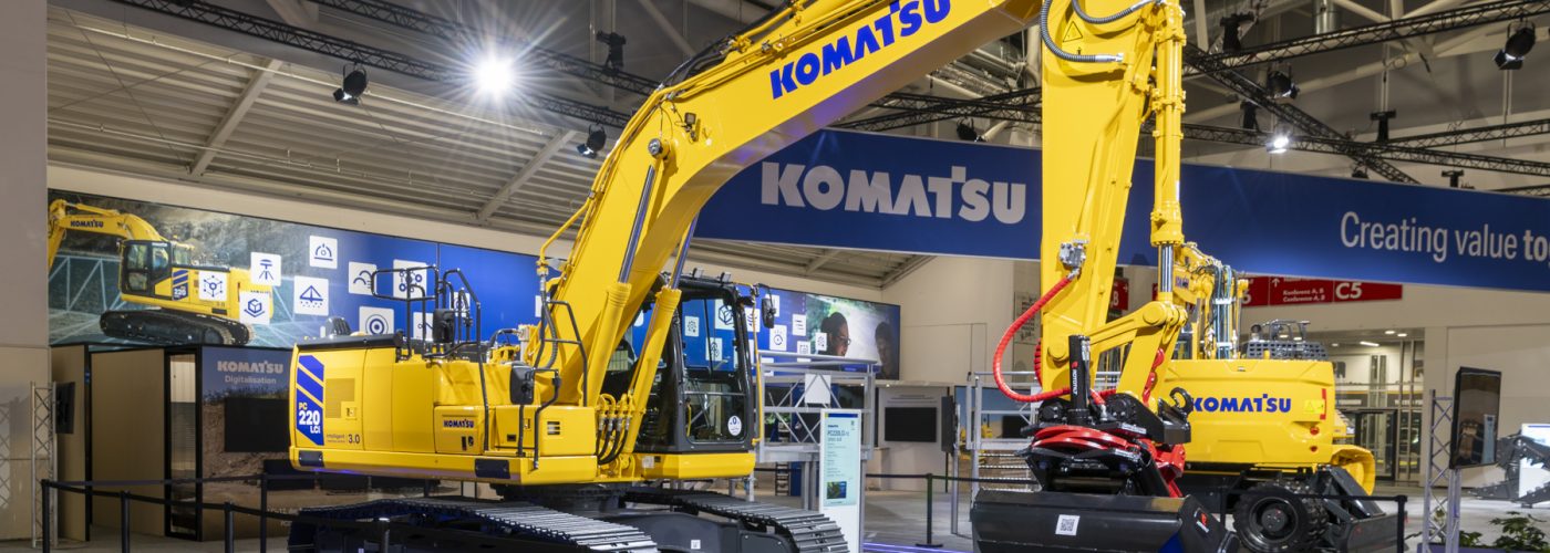 Komatsu PC220 - what can be done by OEMs to encourage tiltrotator adoption and purchase in the UK