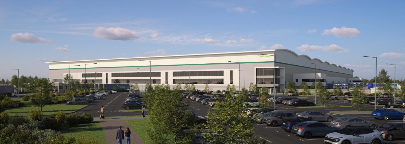 Prologis and Palletways reach major milestone for new UK headquarters at Fradley