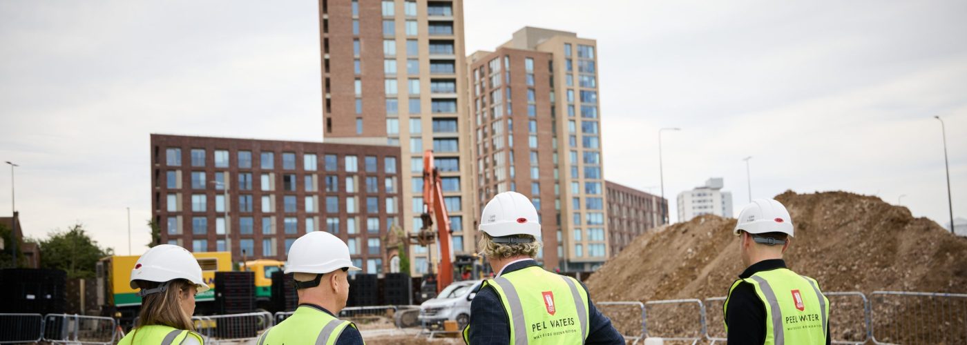 Works commence on Vivere Cornbrook as landmark tower rises at Manchester Waters