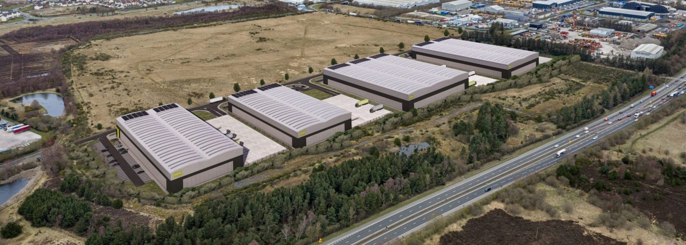 Major logistics development site brought to market along Scotland’s strategic M8 corridor