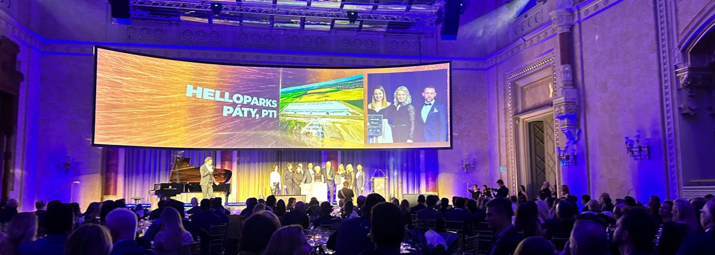 Real Estate Awards: HelloParks Páty PT1 wins Commercial Development of the Year