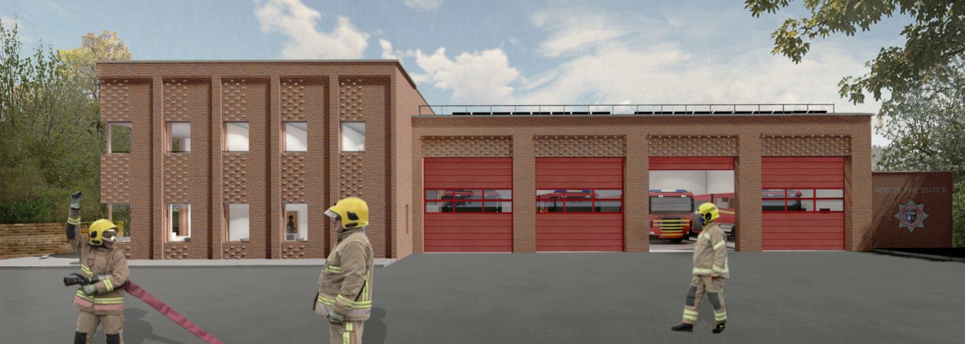 CONSTRUCTION BEGINS ON NEW CARBON NEUTRAL FIRE STATION IN SURREY