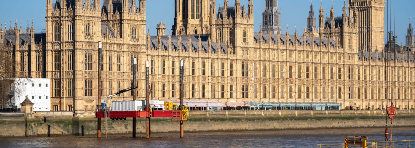 Thames drilling unlocks vital data for Palace of Westminster restoration