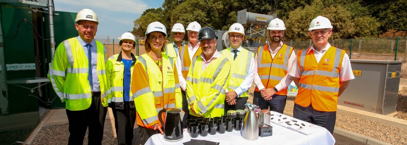 Roxhills-Kate-Bedson-switches-on-the-kettle-to-confirm-works-completion-for-Matrix-Networks-at-East-Midlands-Gateway