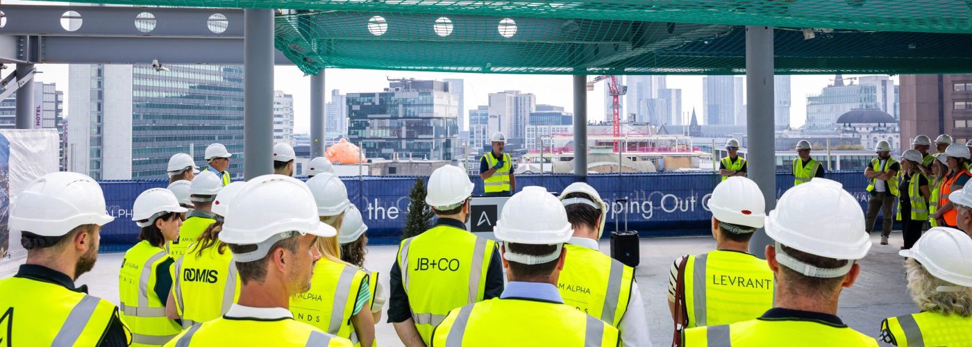 AM ALPHA’s Rylands scheme hits key milestone with topping-out ceremony  