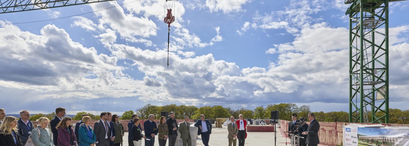 Topping out ceremony celebrates milestone achievement for National Rehabilitation Centre