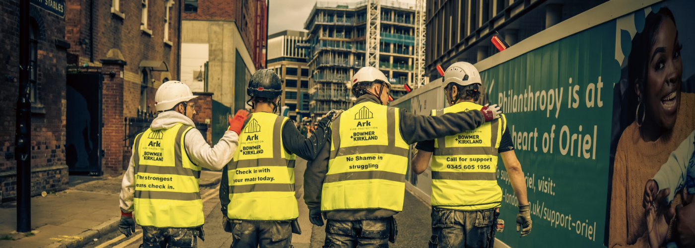 Ark Fire Protection and Bowmer + Kirkland Unite to Shine a Light on Mental Health in Construction