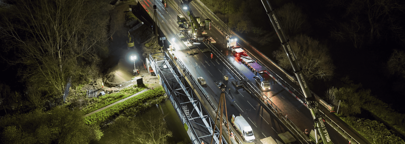 GRAHAM installs footbridge on South Reading scheme