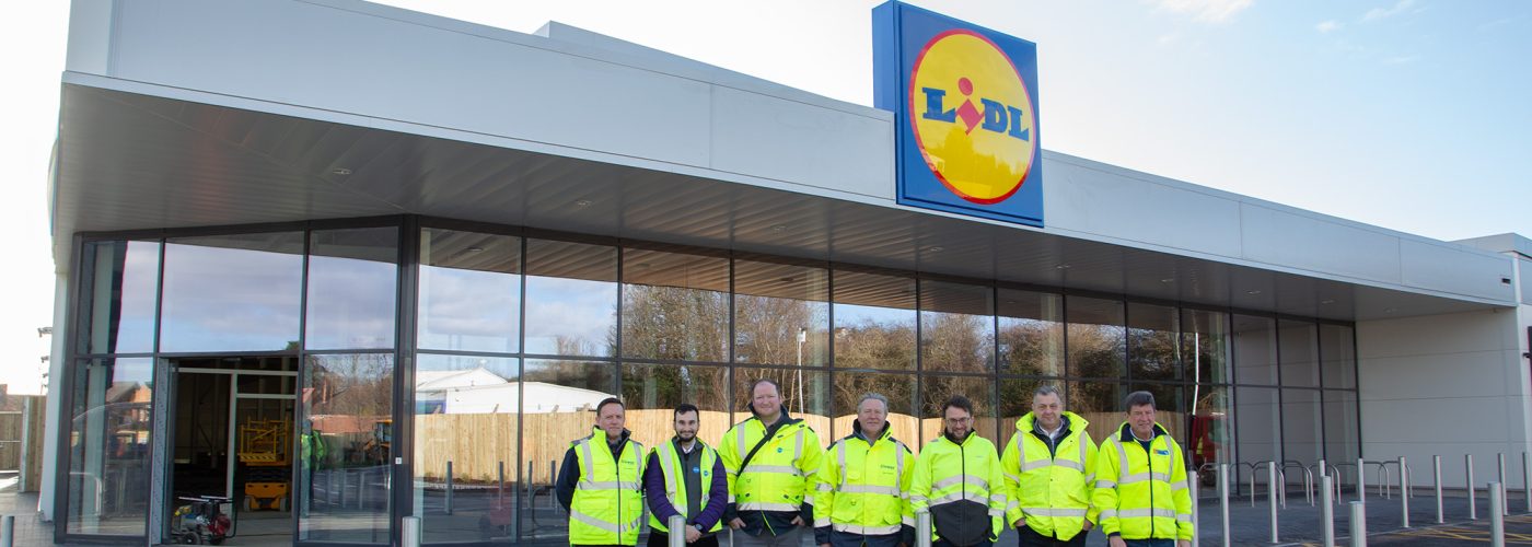 Practical Completion Achieved at New Lidl and Wickes Stores in Long Eaton