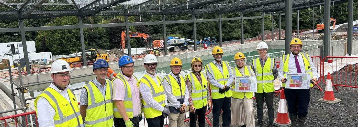 Alliance Leisure And Partners Celebrate The Completion of Steel Works at Wilson Sports Village, Clayton-le-Moors