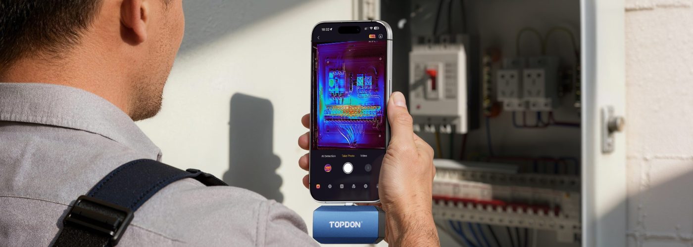 TOPDON brings dual-lens thermal imaging to HVAC engineers