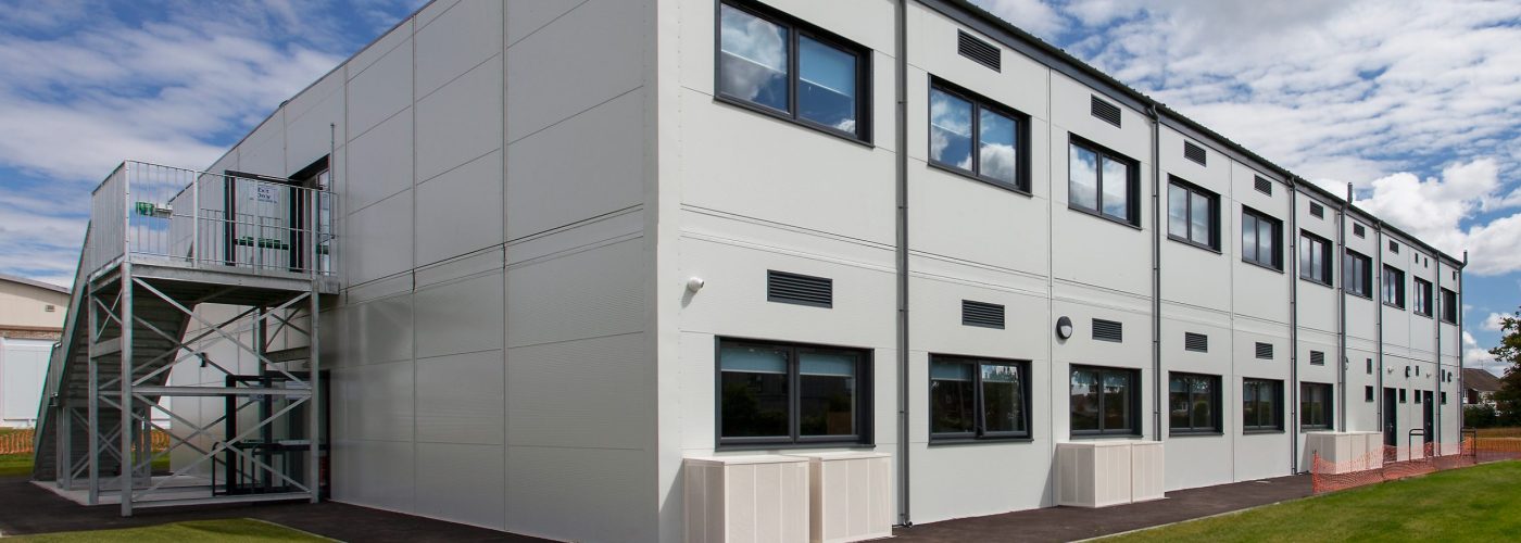 McAvoy delivers latest temporary modular solution for RAAC affected school