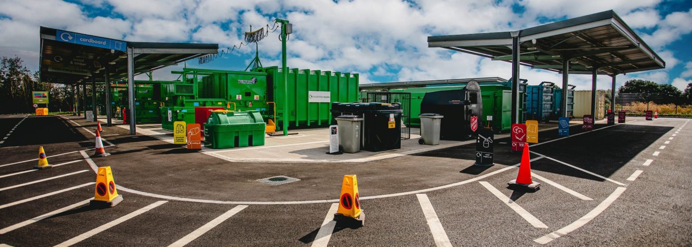 The new Tattershall Household Waste and Recycling Centre
