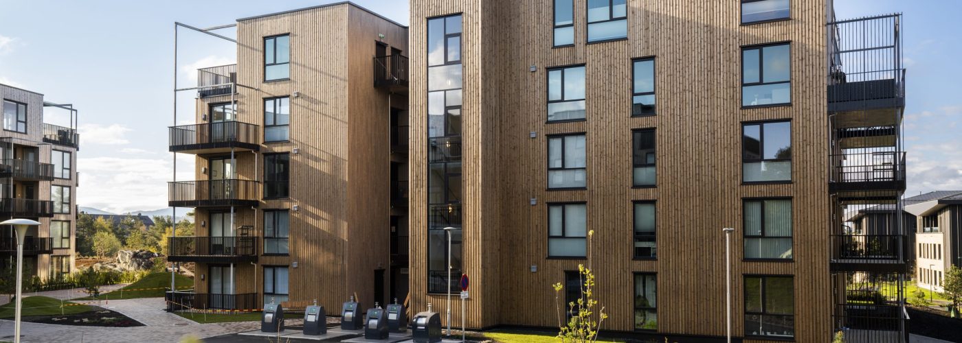 Apartment building in Norway. Architect: TAG Arkitekter. Photo: Veronika Stuksrud