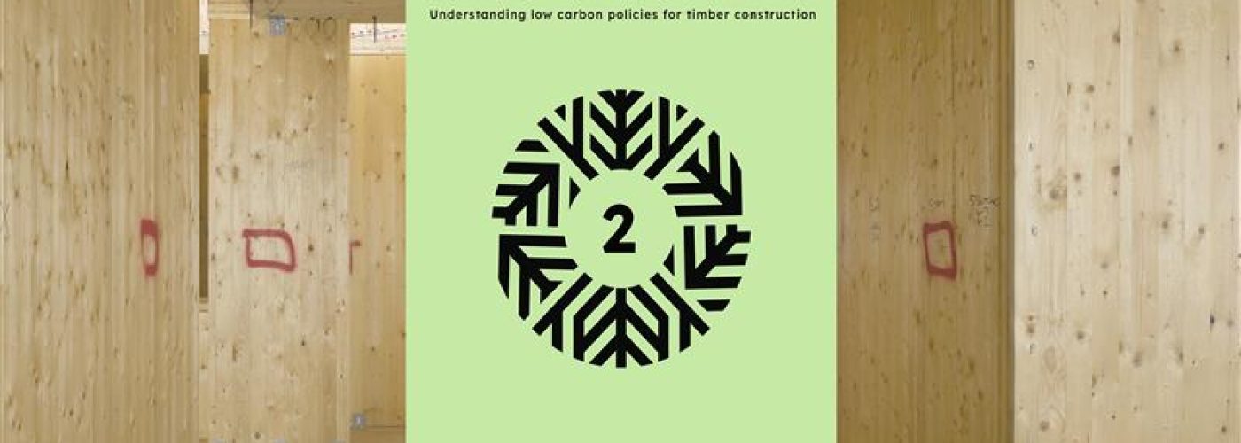Powerful new policy report shows path to net zero with timber