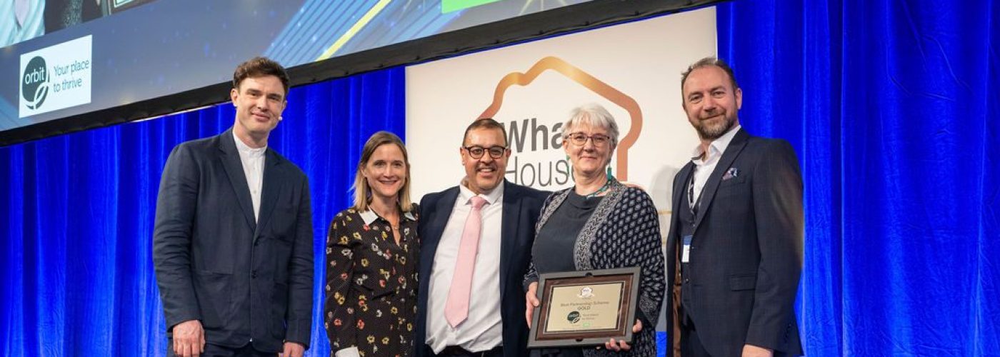 Orbit Homes and Wates awarded Gold for Best Partnership Scheme at the 2023 What House? Awards