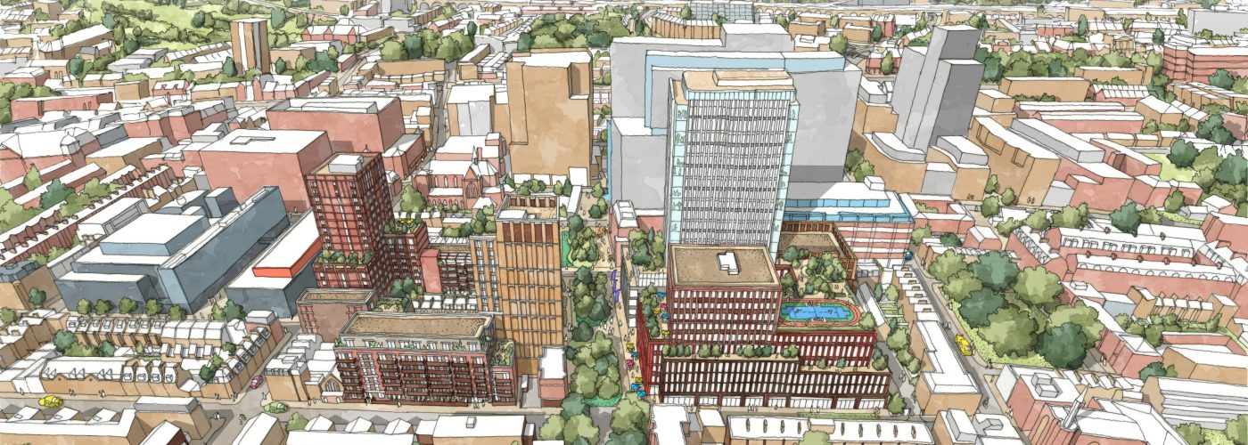 Planning submitted for new 1 million sq. ft Whitechapel Healthcare and Research Campus addressing needs for NHS, housing, green space and community facilities