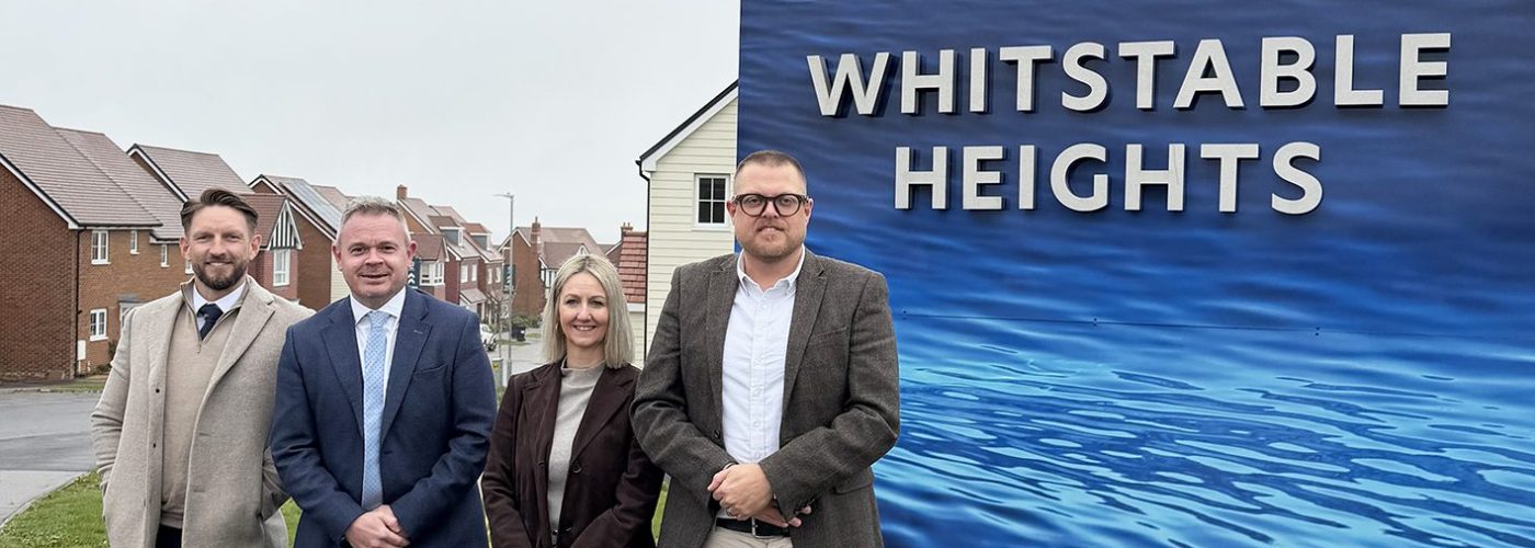 Chartway hands over the last of 400 new homes at Whitstable Heights in Whitstable