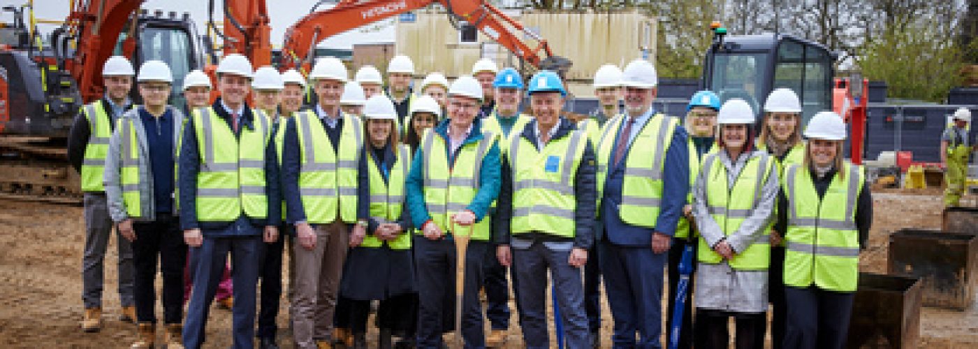 Construction underway on new Diagnostic Centre at Yeovil District Hospital