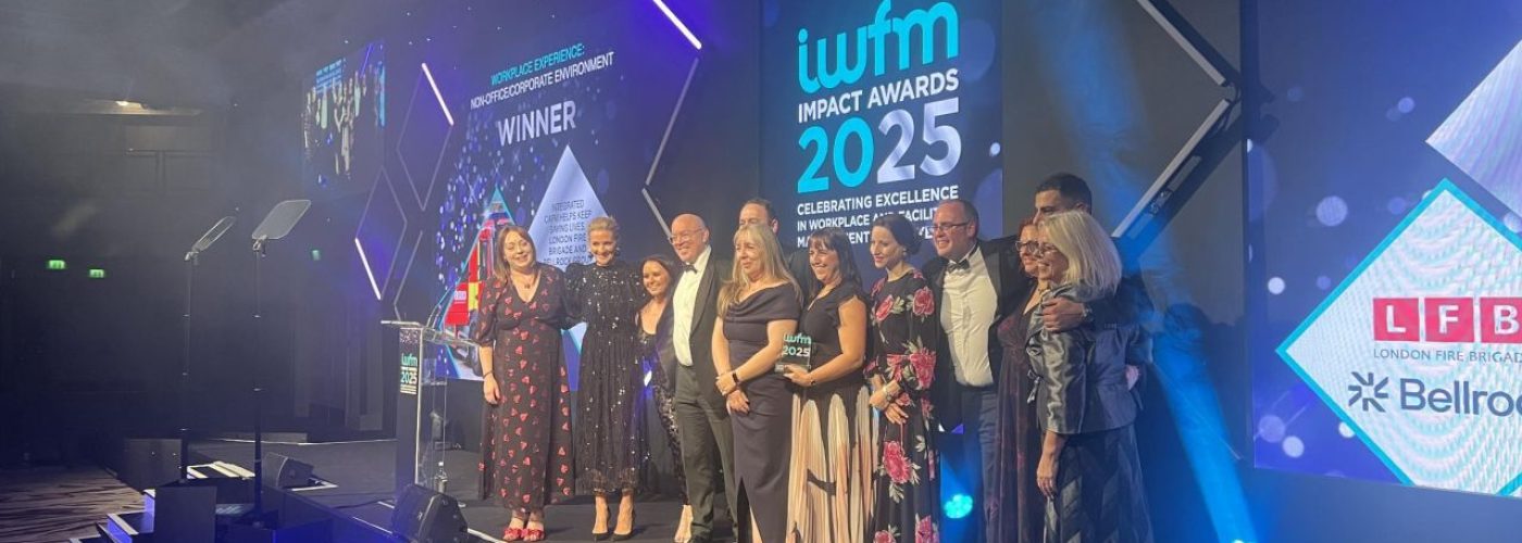 Bellrock wins prestigious IWFM Award for its work with the London Fire Brigade