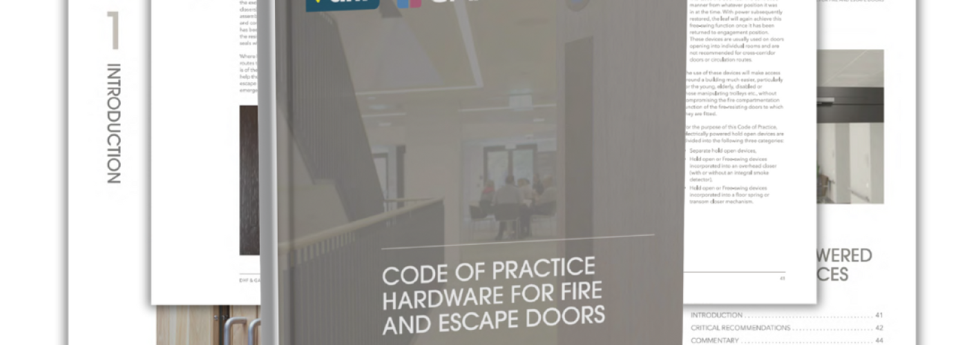 New Code of Practice for fire and escape door hardware published