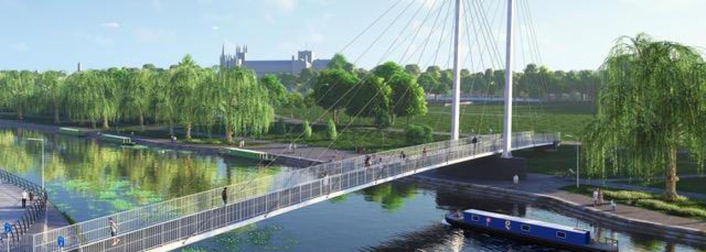 Council seeking additional funding for Fletton Quays bridge