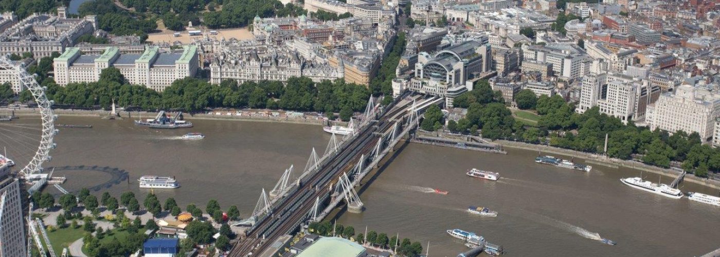 Engineering works carried out at Charing Cross and Waterloo