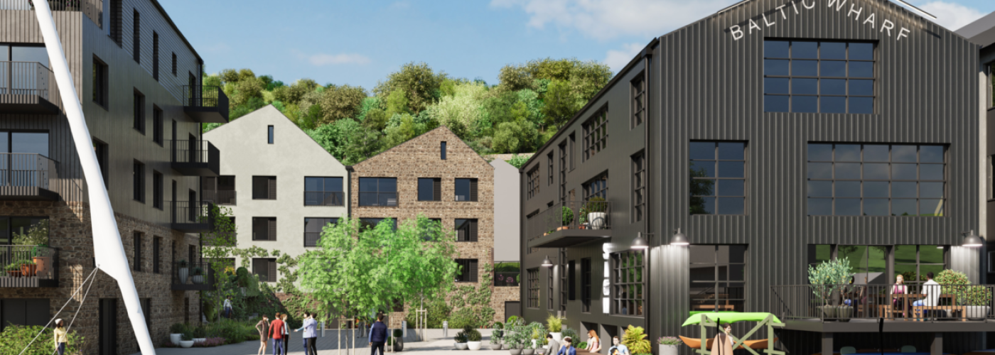 Plans submitted for the regeneration of Baltic Wharf in Totnes