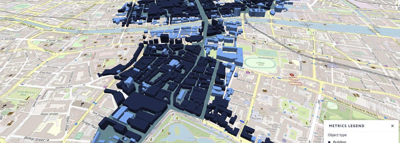 IES has launched a 3D model of Dublin Town, mapping 3,000 buildings on the road to net zero