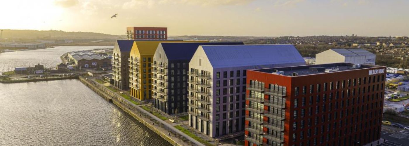 Millers Quay at Wirral Waters wins Pineapples Award