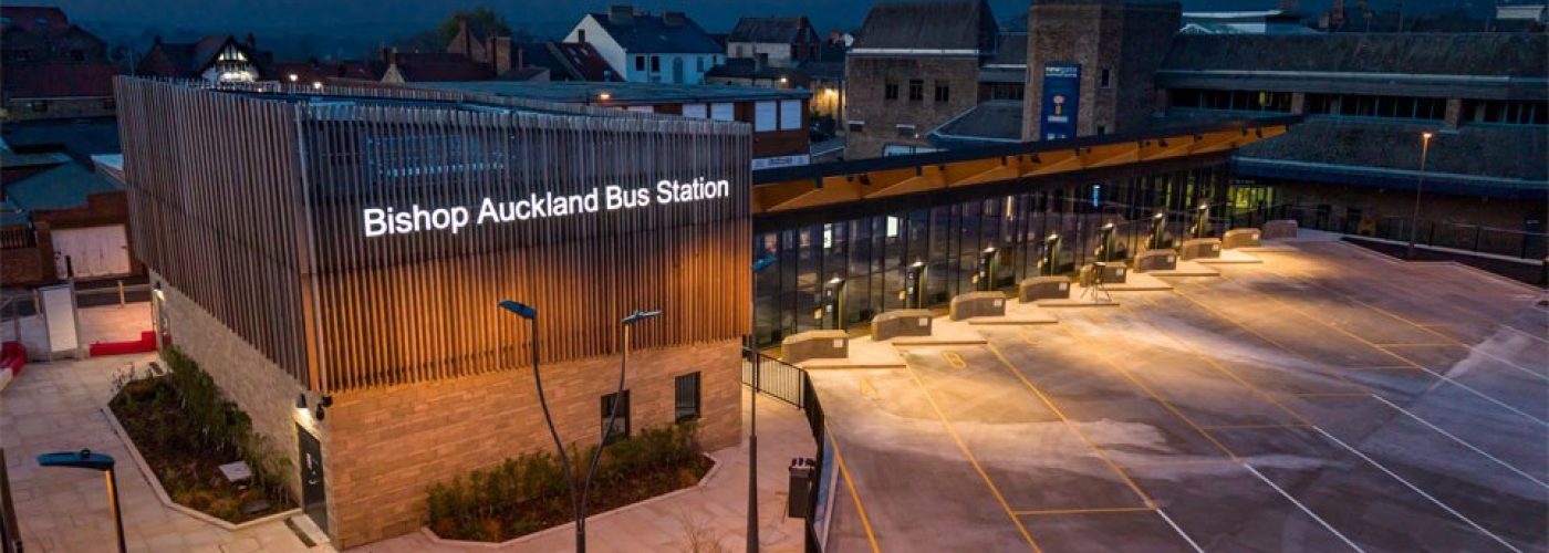 Esh completes Bishop Auckland bus station renovation