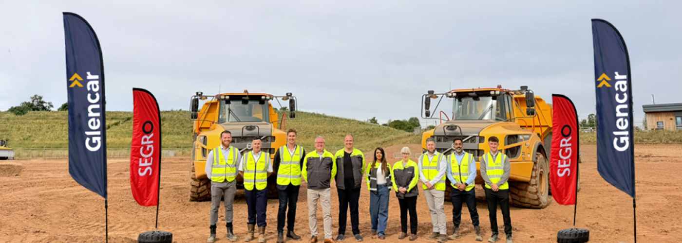 Glencar begins construction on new industrial facility at SEGRO Park Coventry