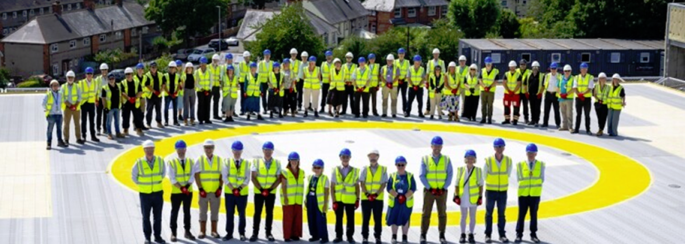 £100m Dorset emergency care development reaches major construction milestone