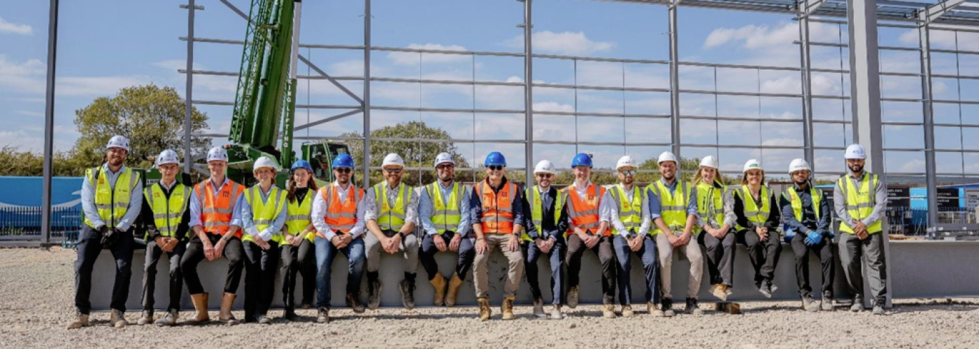 Steelwork Underway at 284,575 sq. ft Hillwood Park Luton as Development Takes Shape