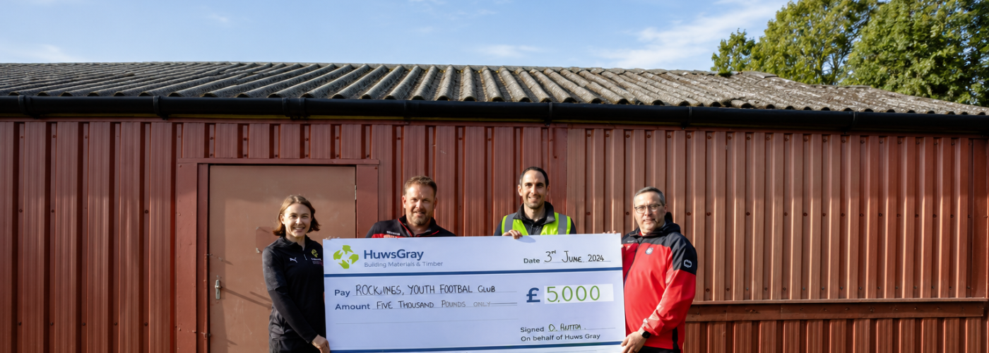 Rocklands Youth Football Club wins Huws Gray’s inaugural Pitch in competition