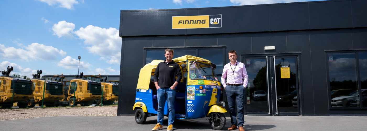 Finning engineer takes on tuk-tuk challenge