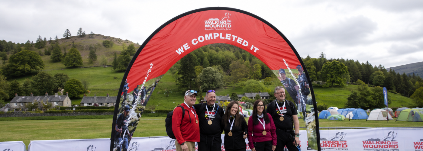 120 Sunbelt Rentals teammates complete Cumbrian Challenge in support of veterans
