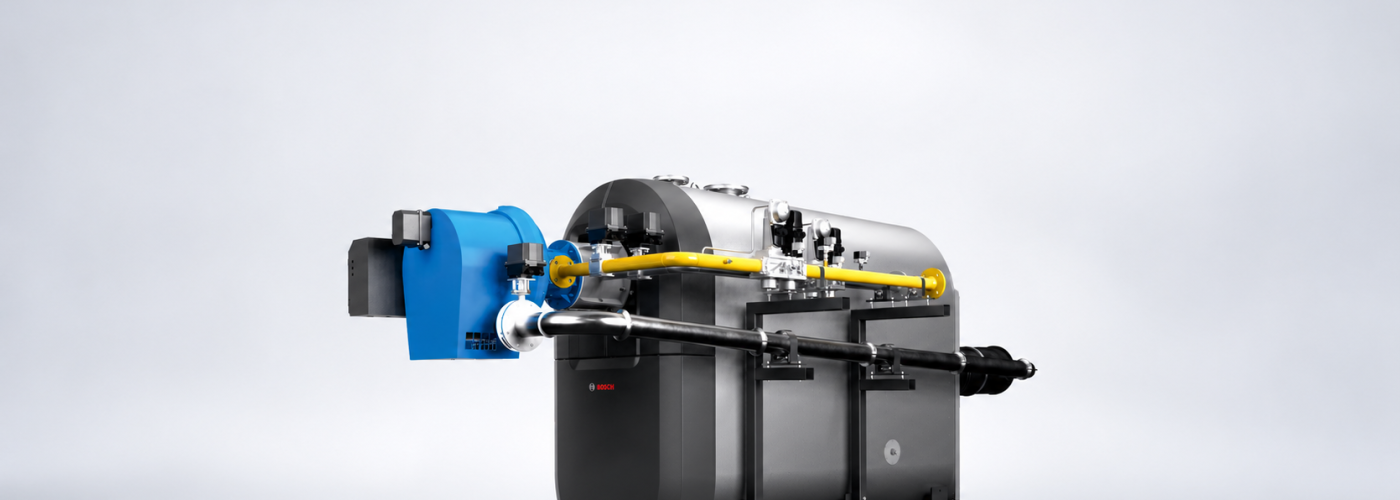 Bosch Commercial & Industrial launches higher outputs for its dual-fuel boiler range