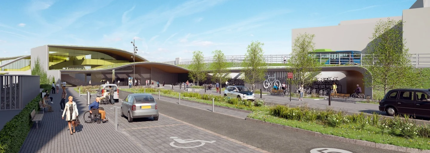 Construction begins on new Cambridge South railway station