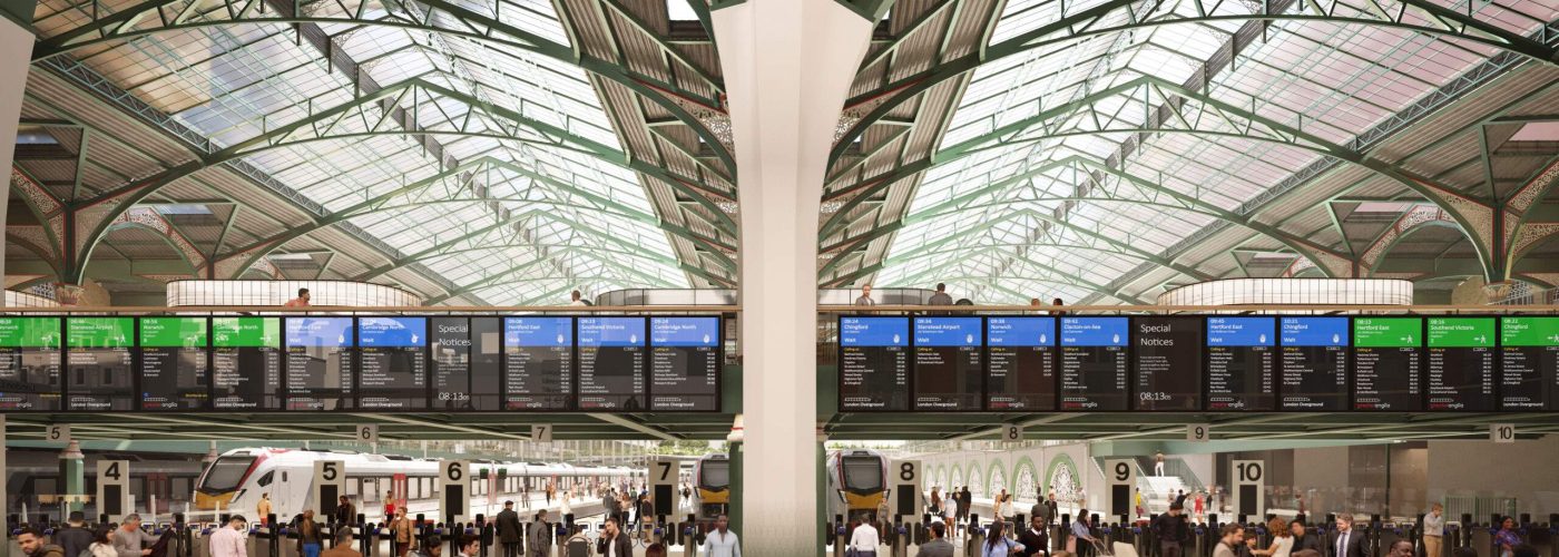 Network Rail unveils plans for London Liverpool Street Station