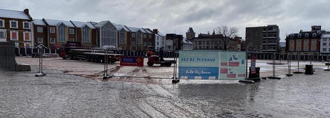 Stepnell to start construction work on Northampton's market square