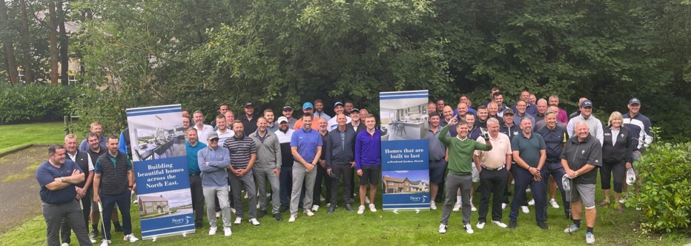 Story Homes raises £8,000 for Cancer Research UK at North East golf day
