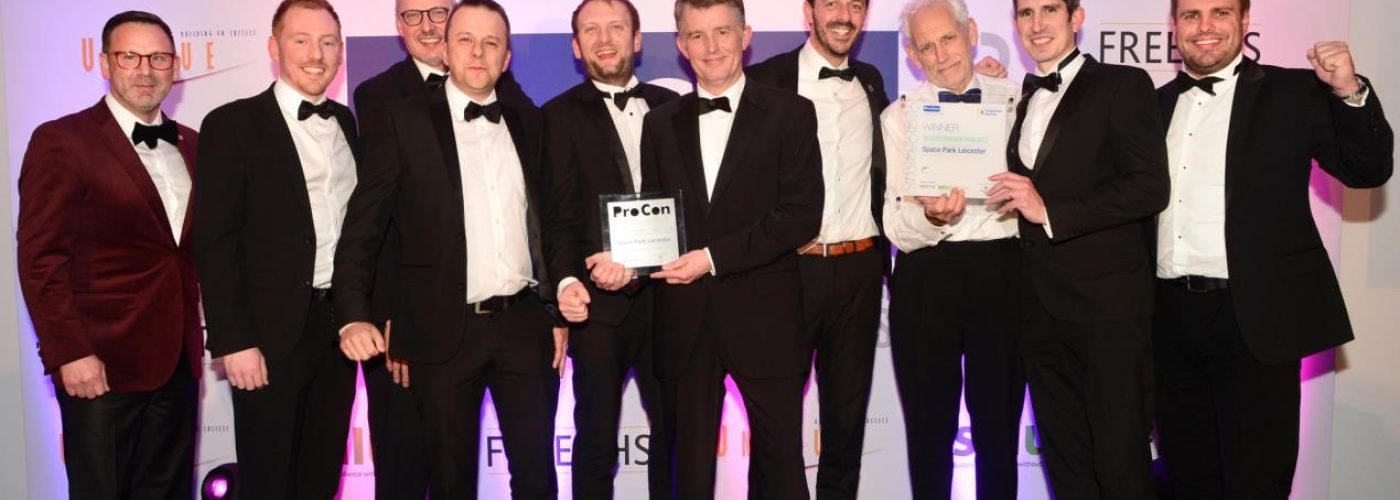 Iconic Space Park Leicester scoops top building awards