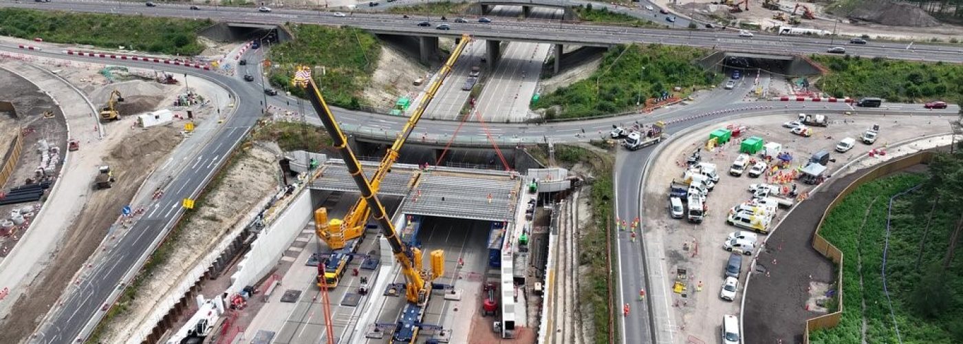 Balfour Beatty achieves a hat-trick as it reopens the M25 ahead of schedule following third weekend closure