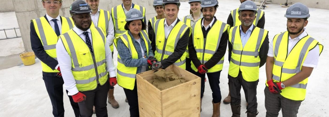 Construction landmark celebrated at Greenhill Centre, Newham